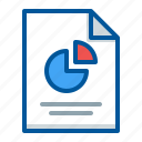 chart, document, file, pie, statistics