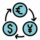 currency, exchange, money, rate