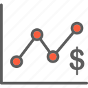 analytics, chart, curve, graph, growth, profit