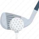 ball, game, golf, golf putter, sport