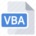 document, file, program, vba