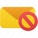 email, not, validated, envelope, letter, mail, message