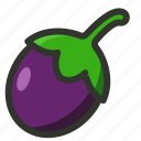 aubergine, brinjal, eggplant, vegetable