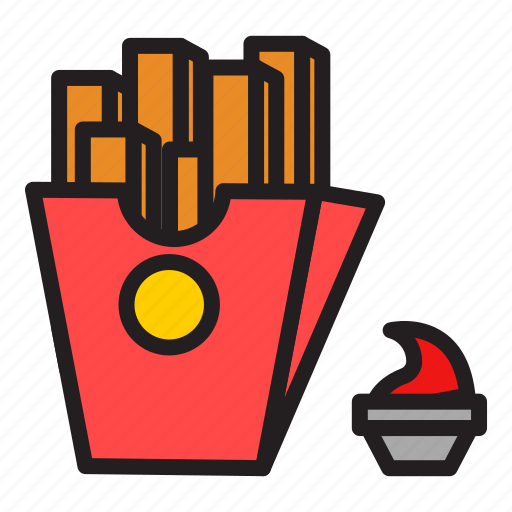 French, fries, food, eating, cooking icon - Download on Iconfinder