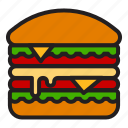 burgers, food, eating, cooking