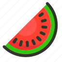 food, fruit, melon, watermelon, watermelon slice