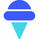 25px, cone, cream, ice, iconspace