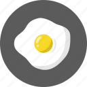 breakfast, food, fried egg, egg