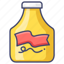 food, mustard, sauce