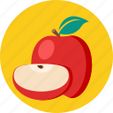 apple, food, fruit