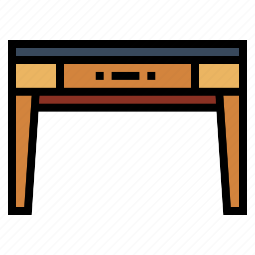 Desk, furniture, office, table icon - Download on Iconfinder