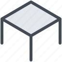 furniture, interior, table