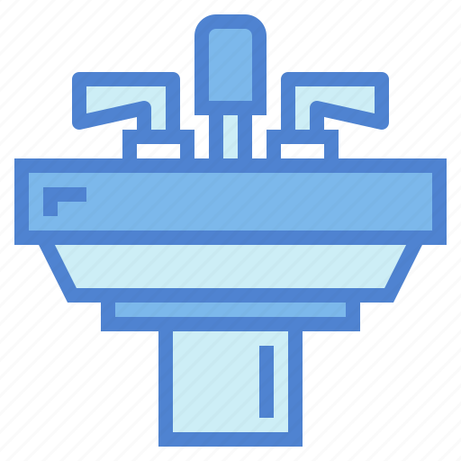 Basin, bathroom, faucet, sink, wash icon - Download on Iconfinder