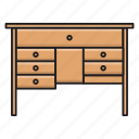 cabinet, drawer, furniture, interior, wood