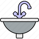 tap, wash basin, bath, clean, kitchen, sink, water