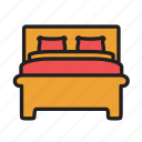 bed, bedroom, furniture, household, interior