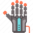 cyber, device, glove, interface, tracking, wired