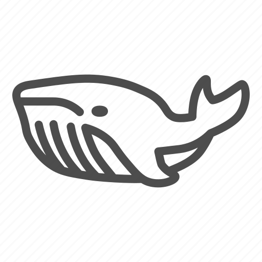 Whale, ocean, marine, fin, tail, animal, wild icon - Download on Iconfinder