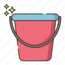 bucket, gardening, water