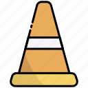 cone, traffic, sign, road, stop, blockade