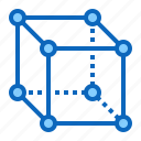 3d, blockchain, box, cube, development, geometry