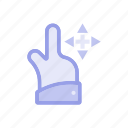 click, cursor, finger, gesture, hand, swipe, touch