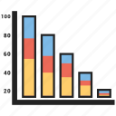 bars, data, infographic, information