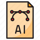 ai, file, vector, graphic, design