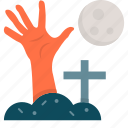 zombie hand, evil hand, scary hand, hand, ghost