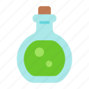 potion, flask, magic, alchemy, glass, bottle, elixir