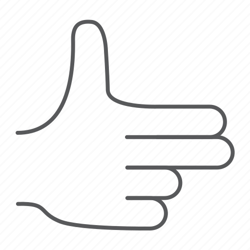 Bang, gesture, finger, hand, gun, boom, handgun icon - Download on Iconfinder