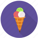 cold, cone, cream, dessert, ice, sweet, candy