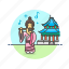 chinese, flute, history, performer, music, woman, instrument, temple 