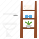 bathroom, decor, idea, organization, restroom, toilet