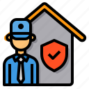 guard, home, security, surveillance