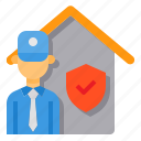 guard, home, security, surveillance