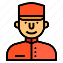 bellboy, holiday, hotel, receptionist, service, travel, vacation