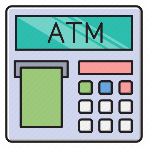 Atm, bank, cash, money, withdraw icon - Download on Iconfinder