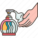 hand, soap, disinfectant, hygiene, sanitary