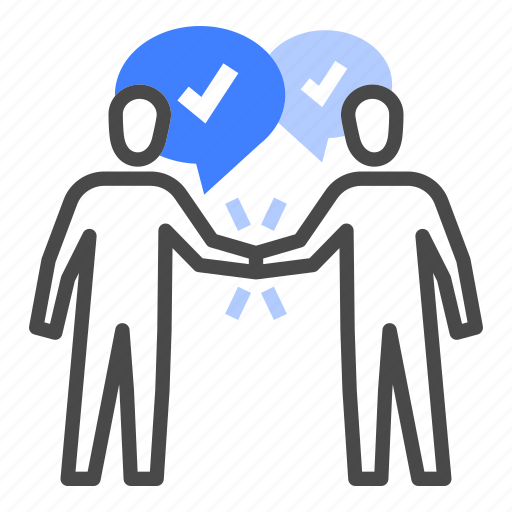 Agreement, communication, contract, deal, discussion, negotiation, relationships icon - Download on Iconfinder