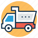 construction truck, dump truck, transport, truck, vehicle