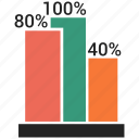 analytics, bar, charts, increase