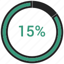 analystic, chart, data, fifteen, graphics, info, pie