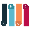 bar, chart, graph, infographic, ribbon