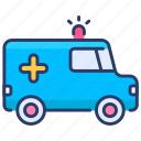 ambulance, car, emergency, medical, medicine, transportation, vehicle