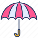 forecast, protection, rain, secure, umbrella, weather