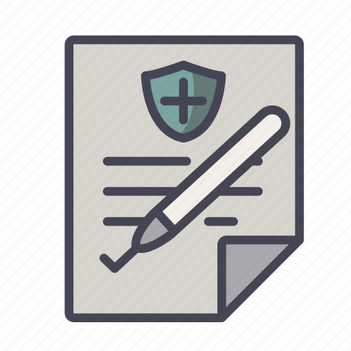 Insurance, benefits, contract, agreement icon - Download on Iconfinder