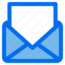 mail, envelope, open, message, user