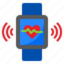 watch, smartwatch, internet, heart, rate, wifi