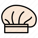 chef, hat, wearing, cooking, kitchen, utensils